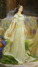 Draper Isolde Painting Detail